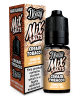 Doozy Vape Mix Salts - 10ml Nic Salt E-Liquid - Cream Tobacco